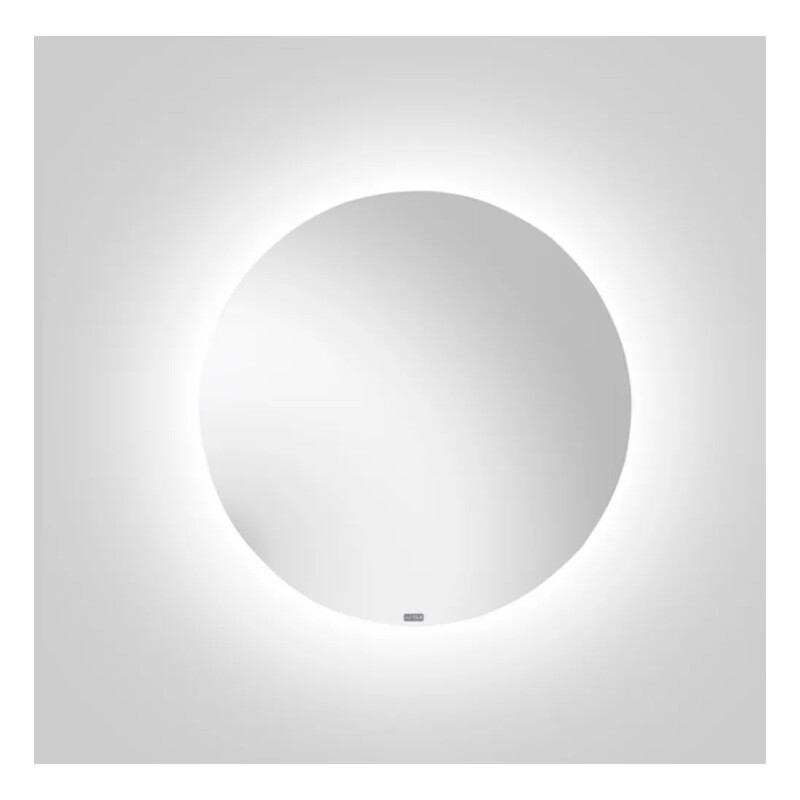 Espejo Redondo Con Luz Led Sin Marco 60cm Diametro Tactil Blanco