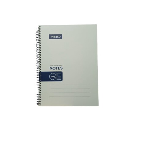 Cuadernola simple verde