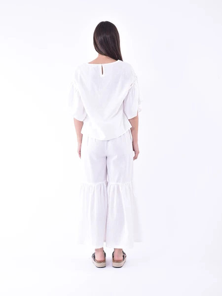PANTALON MARISOL BLANCO