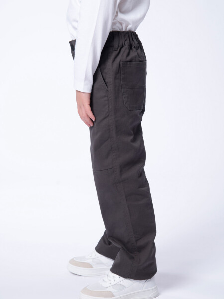 Pantalón carpintero Gris Oscuro