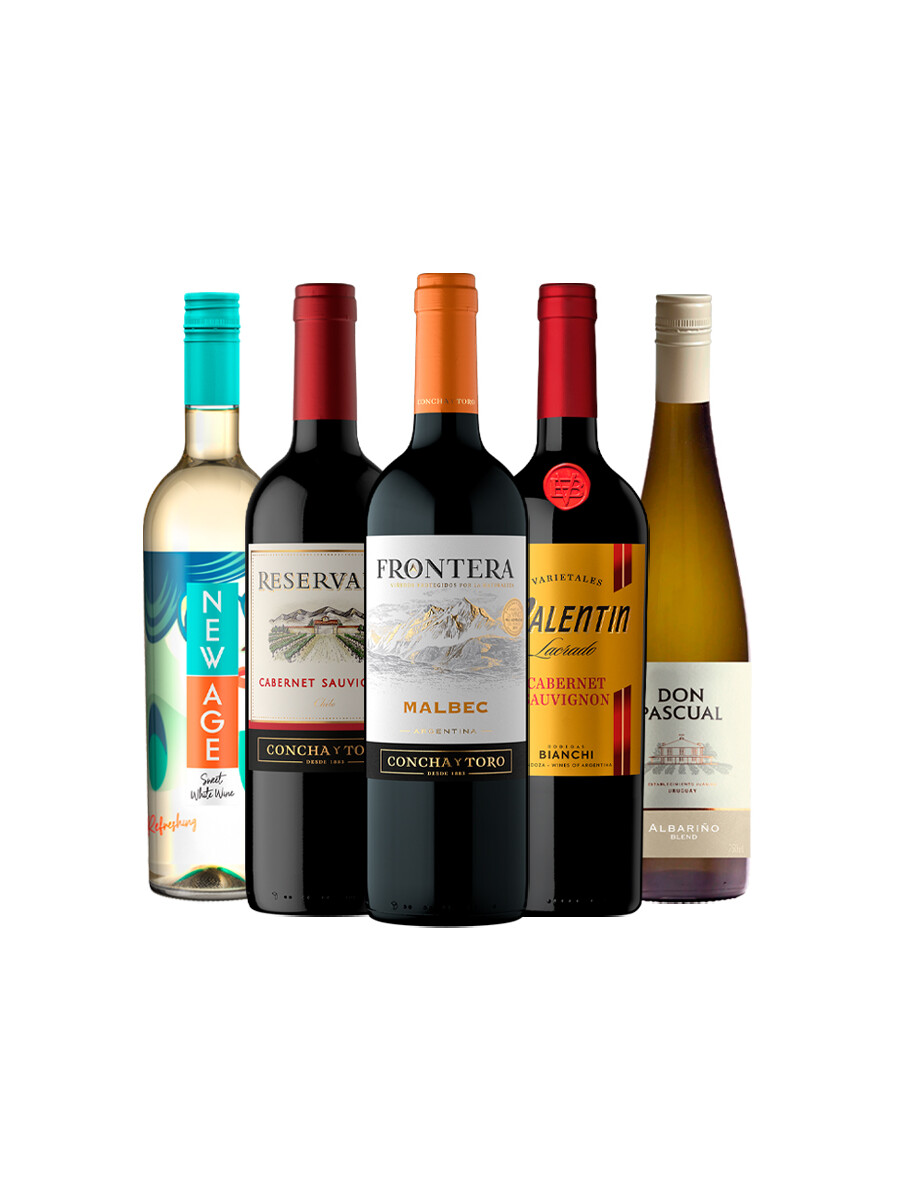 Pack Selección Semana de Turismo x5 vinos Planes Relajados Pack Selección Semana de Turismo x5 vinos Planes Relajados