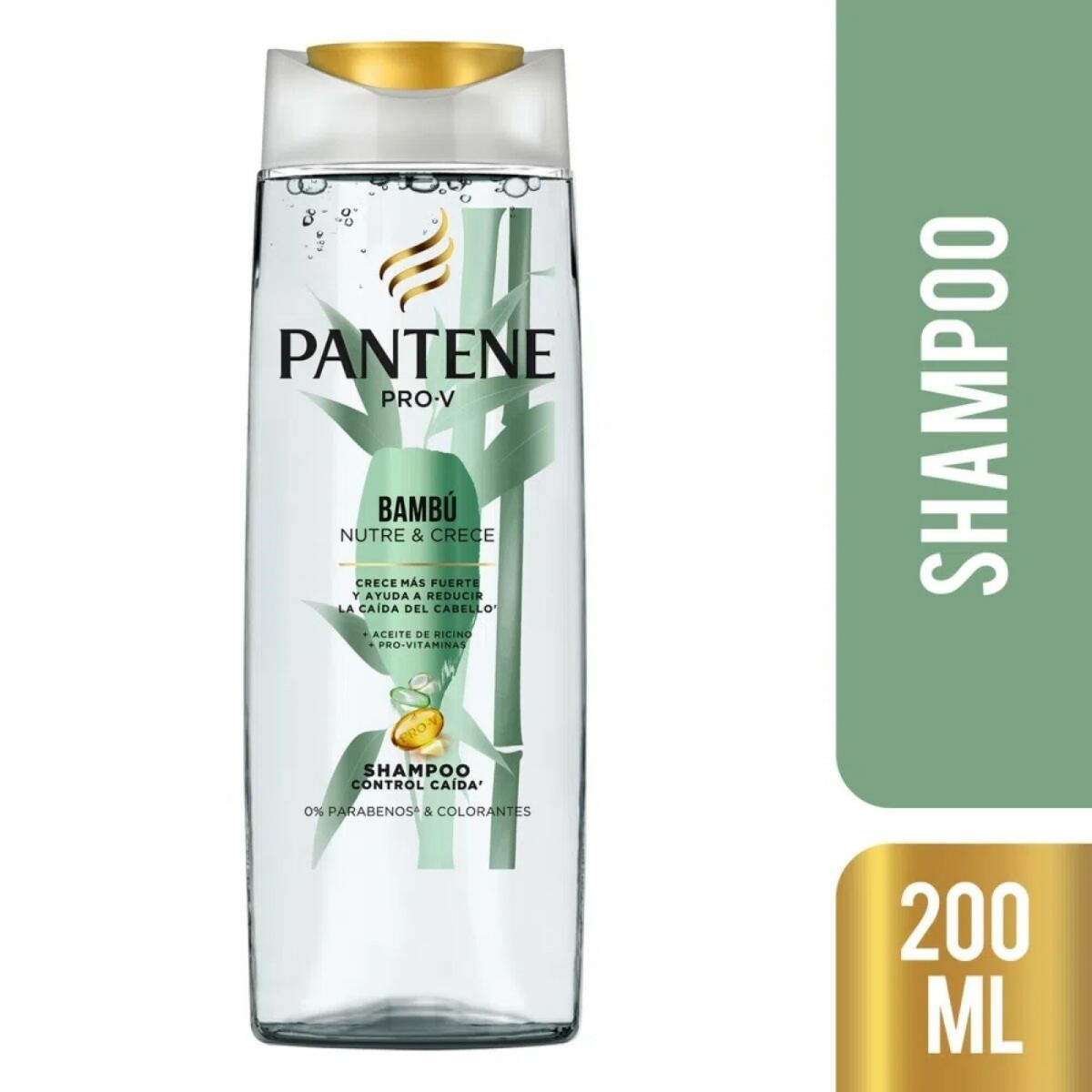 Shampoo Pantene Bambú 200ml 