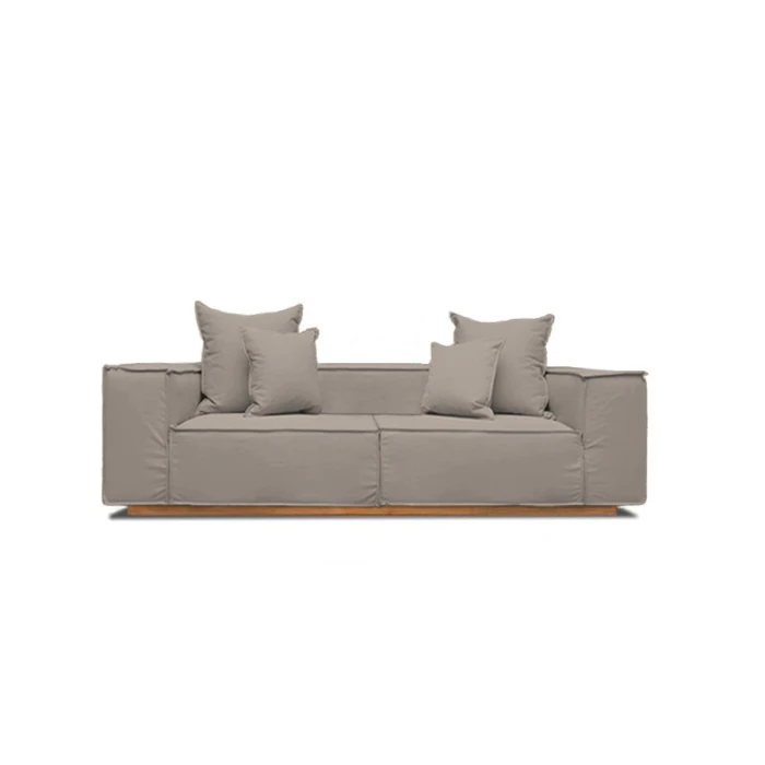Sillón Luciana 3 Cuerpos Gris