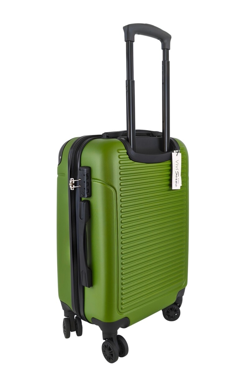 Set valijas ABS Verde claro