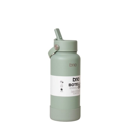Botella Térmica brio 950ml Acero Inoxidable Oliva