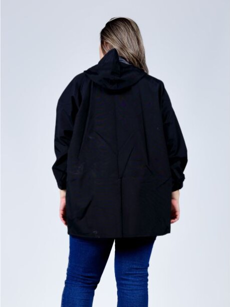 Campera de lluvia Lis Negro