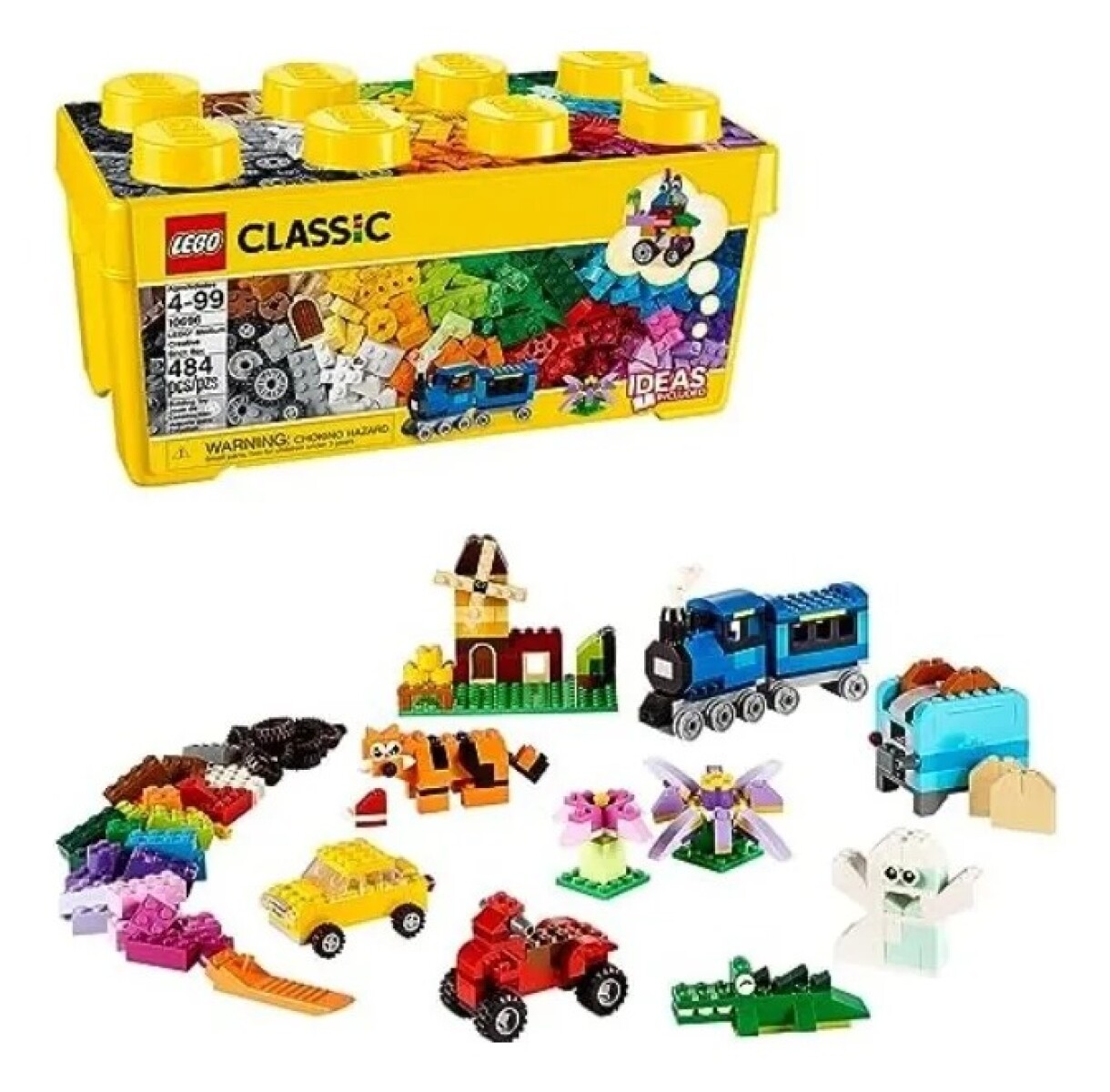 Bloques Para Armar Lego Classic 484 Piezas 