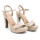 Sandalia Vizzano Taco Alto - 6292.200-7286 Beige