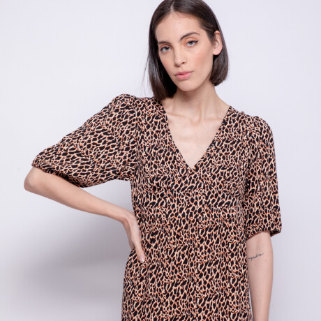 VESTIDO ROCCA Animal Print