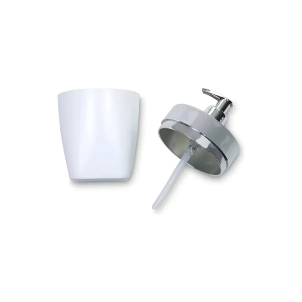 DISPENSADOR DE JABON DE MESA BLANCO Dispensador De Jabon De Mesa Blanco