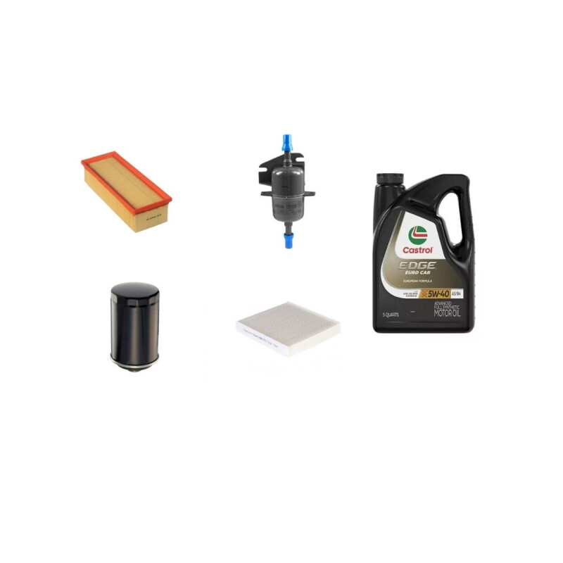 KIT DE FILTROS Y ACEITE 5W40 CASTROL Kit De Filtros Y Aceite 5w40 Castrol