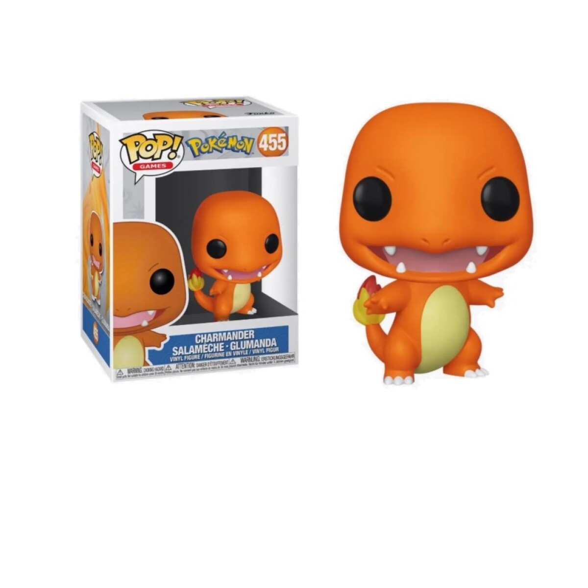 Figura Funko Pop Pokémon - Charmander universo binario 