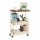 Carrito Organizador Multiuso C/Mesa 3Niv Con Ruedas 360 Beige