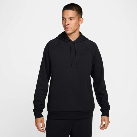 Abrigo Dri Fit Uv Primary Polera Hoodie de Hombre Negro