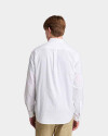 Camisa Oxford Manga Larga Hombre White Yd