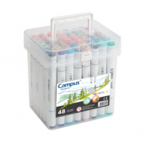 Marcadores Doble Punta X48 Campus E/Caja N/a