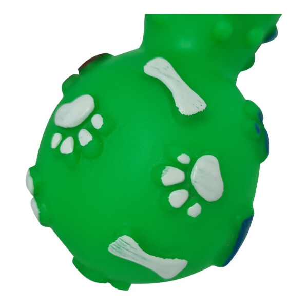 Hueso Goma Super Resistente Para Perro Morder Juguete Variante Color Verde