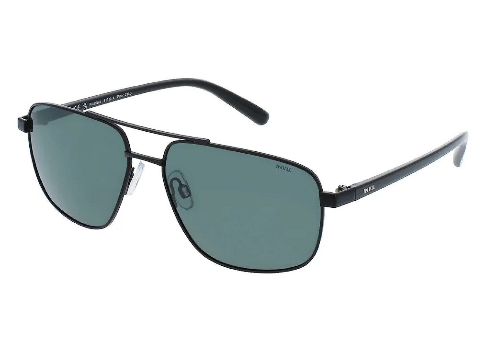 INVU B1310A Matt Black Polarized 