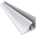 ÁNGULO PERIMETRAL PVC COLOR CINZA 6 METROS LINEALES ángulo Perimetral Pvc Color Cinza 6 Metros Lineales