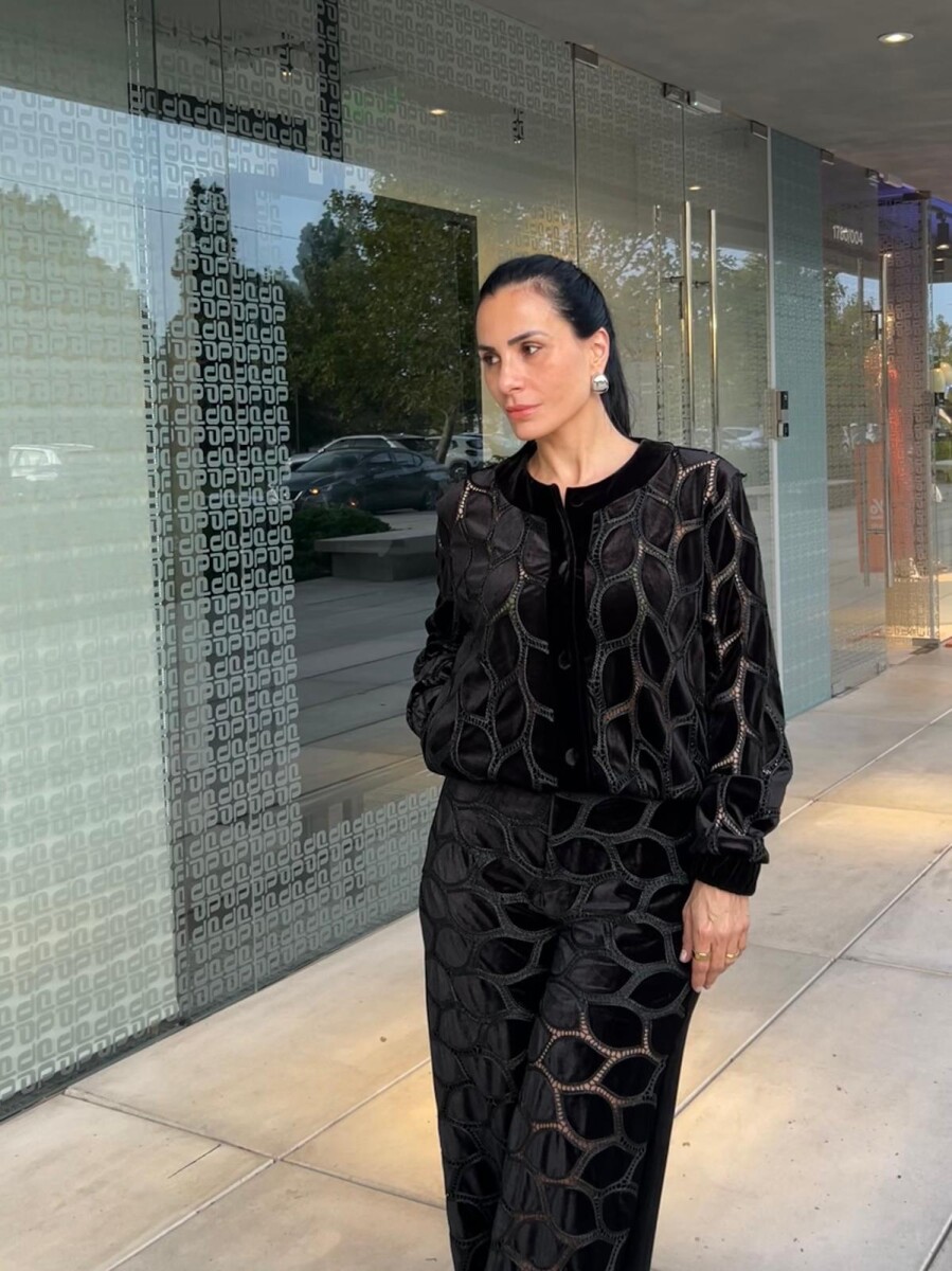 Chaqueta bomber Eleanor - Negro 