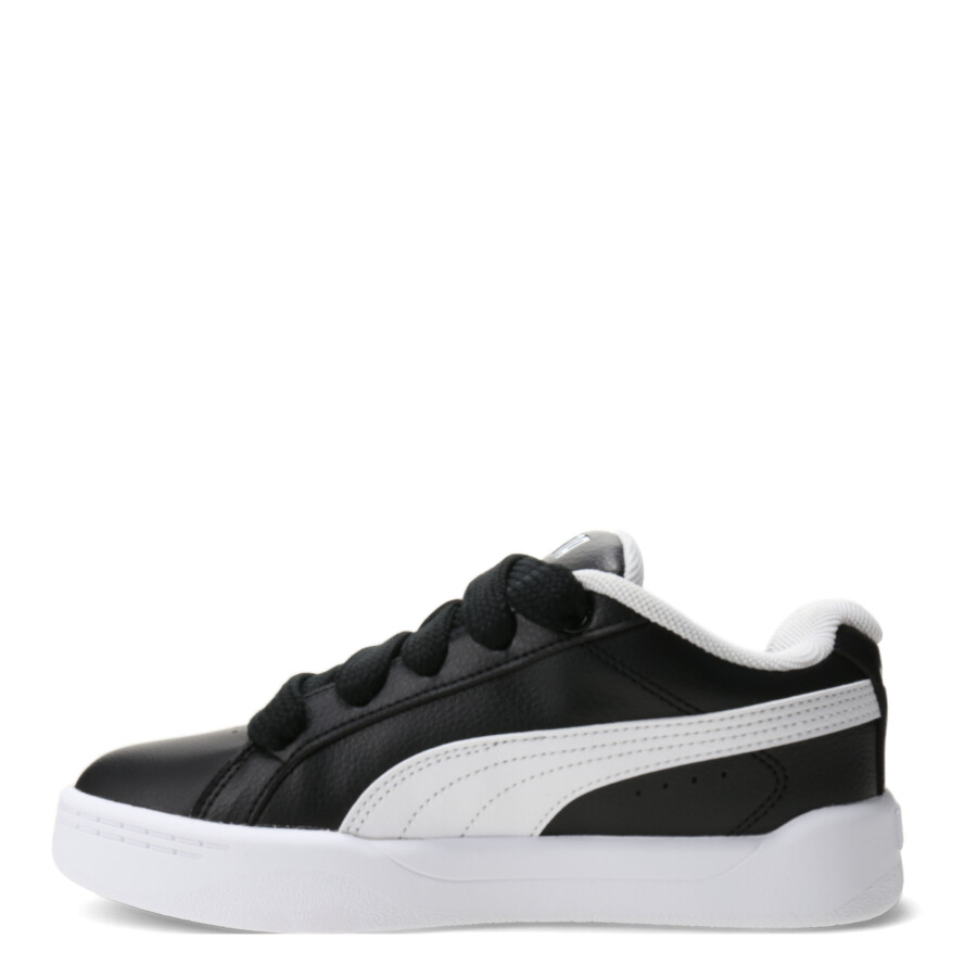 Championes de Niños Puma Park Life Style Easy Jr Negro - Blanco