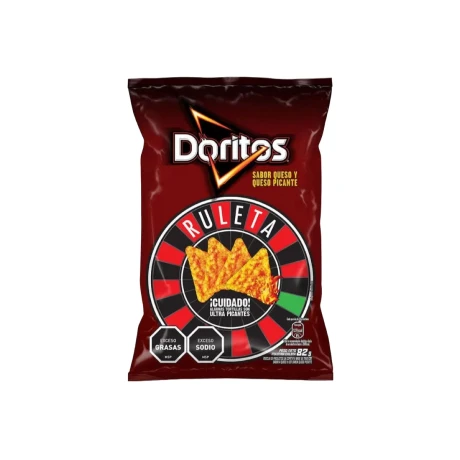 LAY'S DORITOS 82 GRS RULETA (GRANDE) LAY'S DORITOS 82 GRS RULETA (GRANDE)