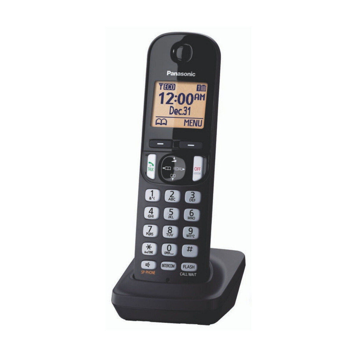 Teléfono Panasonic inalámbrico KXTGC 223LCB 
