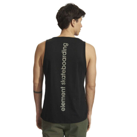 Remera Element Skate Over Negro