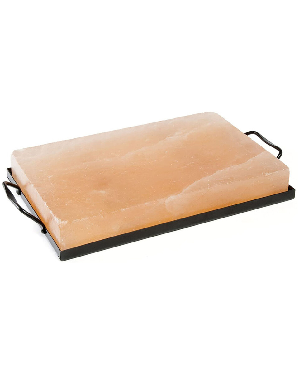Plancha de sal del himalaya 30x20cm para cocinar o servir 