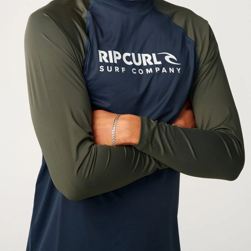 Lycra Rip Curl Shock Upf - Verde Lycra Rip Curl Shock Upf - Verde
