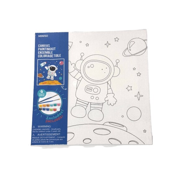 Canvas para pintar astronauta