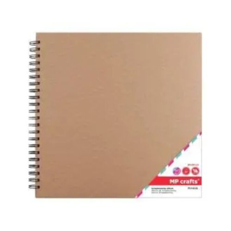Album Para Scrapbooking Kraft - 20x20 200 gr 20hojas Album Para Scrapbooking Kraft - 20x20 200 Gr 20hojas