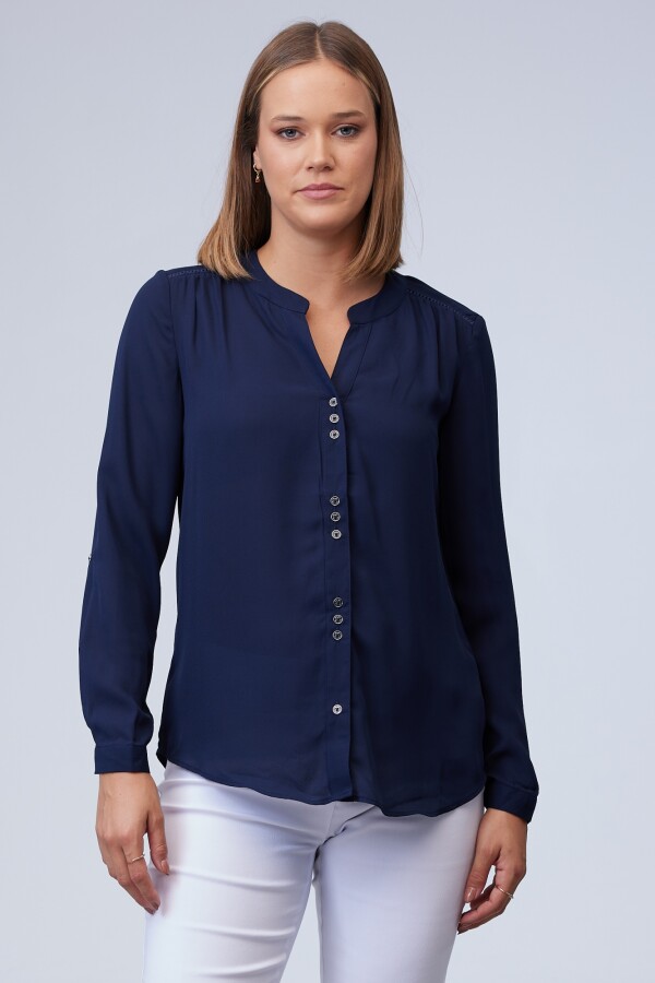 Blusa Botones MARINO