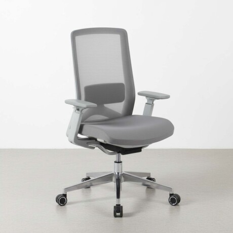 SILLA DE OFICINA MALLA-Y-METAL GRIS 2909FX