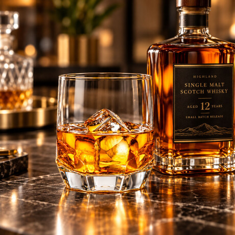 Set de 6 Vasos Whisky 310cc Diseño Diamante Transparente