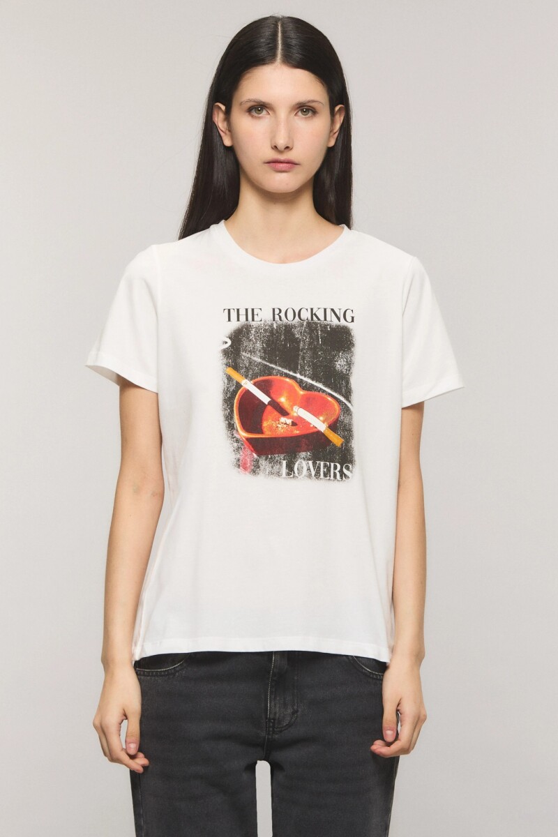 REMERA SMOKE LOVERS Crudo