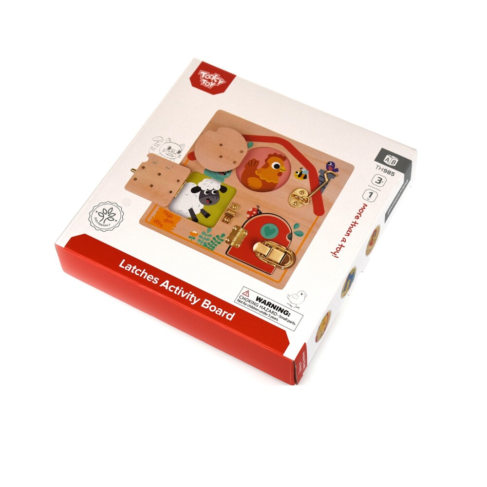 Tablero de Actividades Tooky Toy TOOKY TOY TABLERO DE ACTIVIDADES