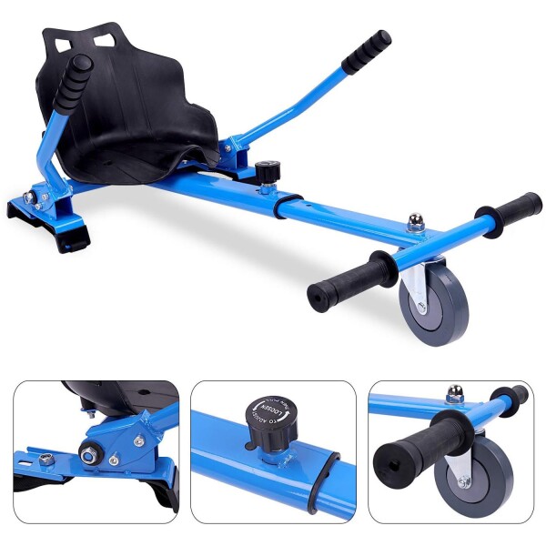 Asiento Para Hoverboard Hovercart Patineta Electrica GoGreen Variante Color Azul