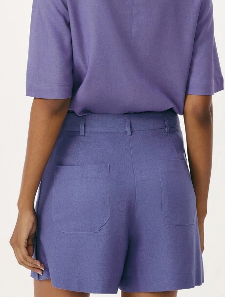 SHORT RECTO LILA