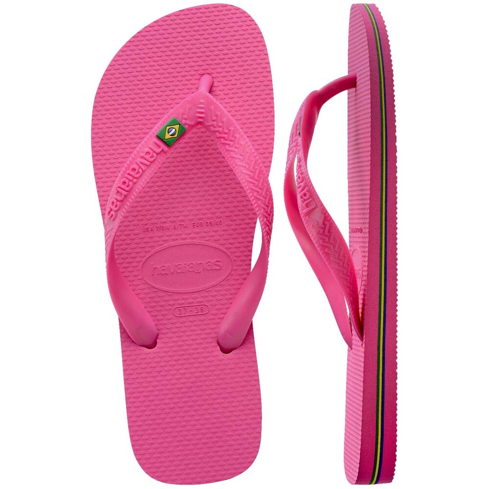 Sandalias Havaianas Brasil Unisex Rosa Flux Rosa Flux