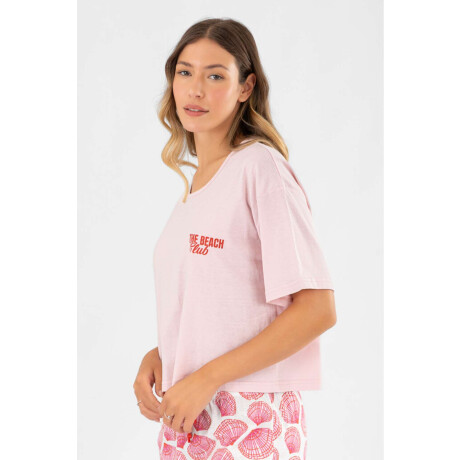 Pijama shell pantalon Rosado
