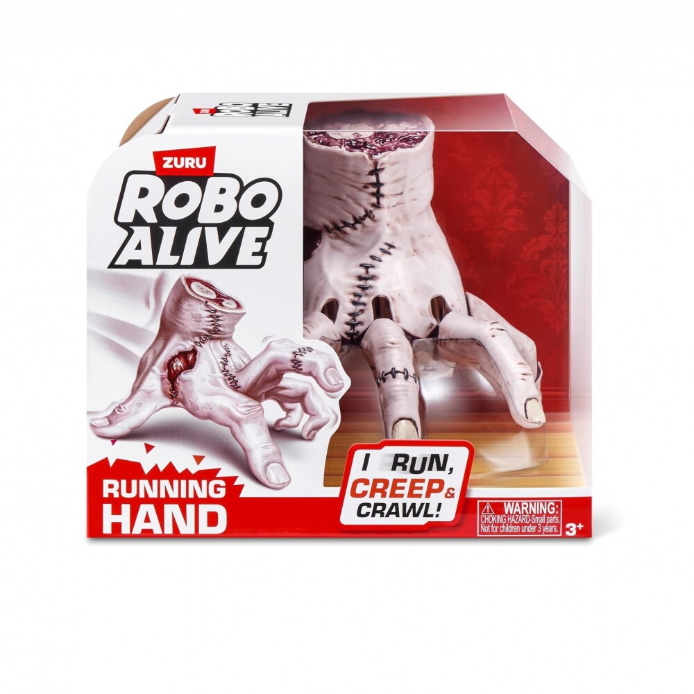 Mano Robótica de Terror ZURU Robo Alive Horror Running Hand ROBO ALIVE - MANO DEL HORROR