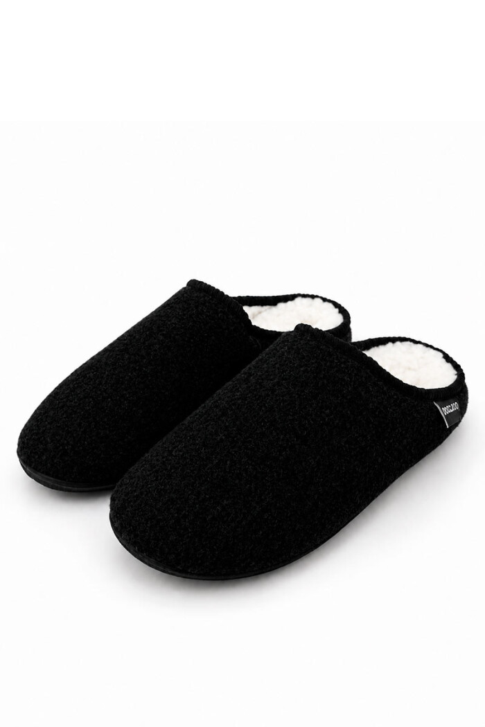 PANTUFLA BOCCATO Negro