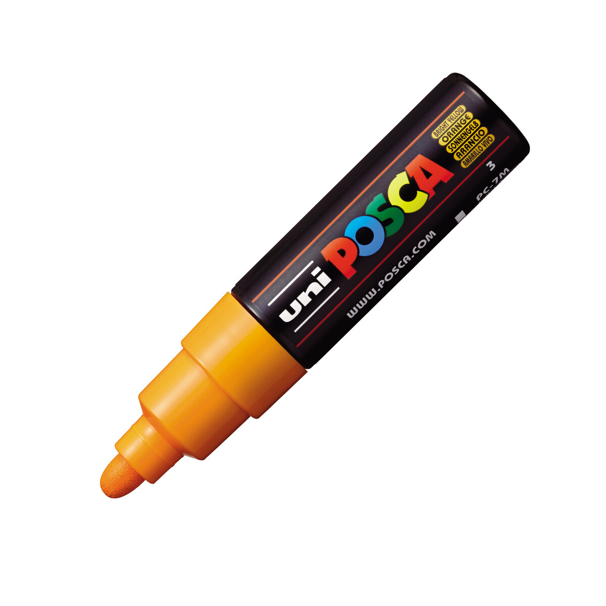 MARCADOR UNI POSCA 5 MM AMARILLO VIVO 