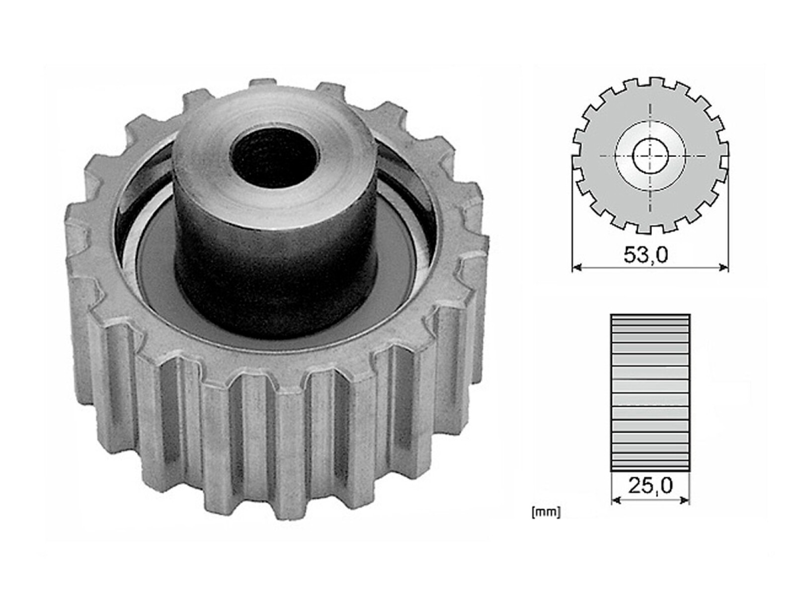Tensor Guía Correa Distribución 