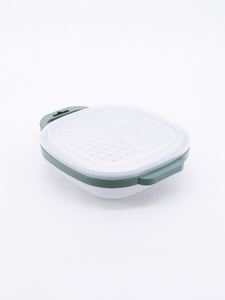 RALLADOR CON DISPENSADOR VERDE