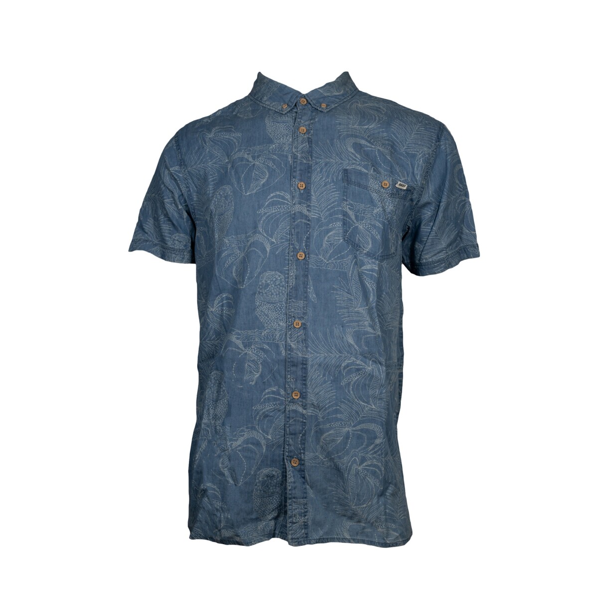 Camisa Reef de Hombre - MCAV1943AZUL - AZUL 