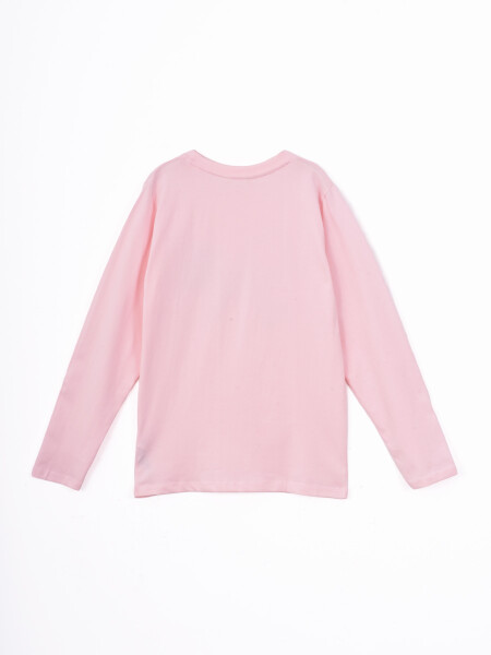 REMERA MANGA LARGA CLUB ROSADO