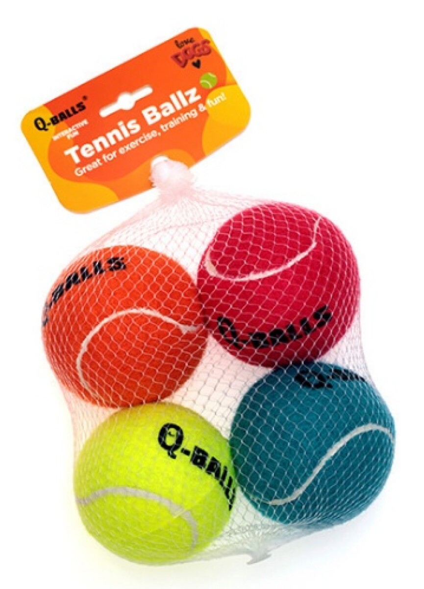 Pelota en red 4PCS 6,4Cm. - N/a 