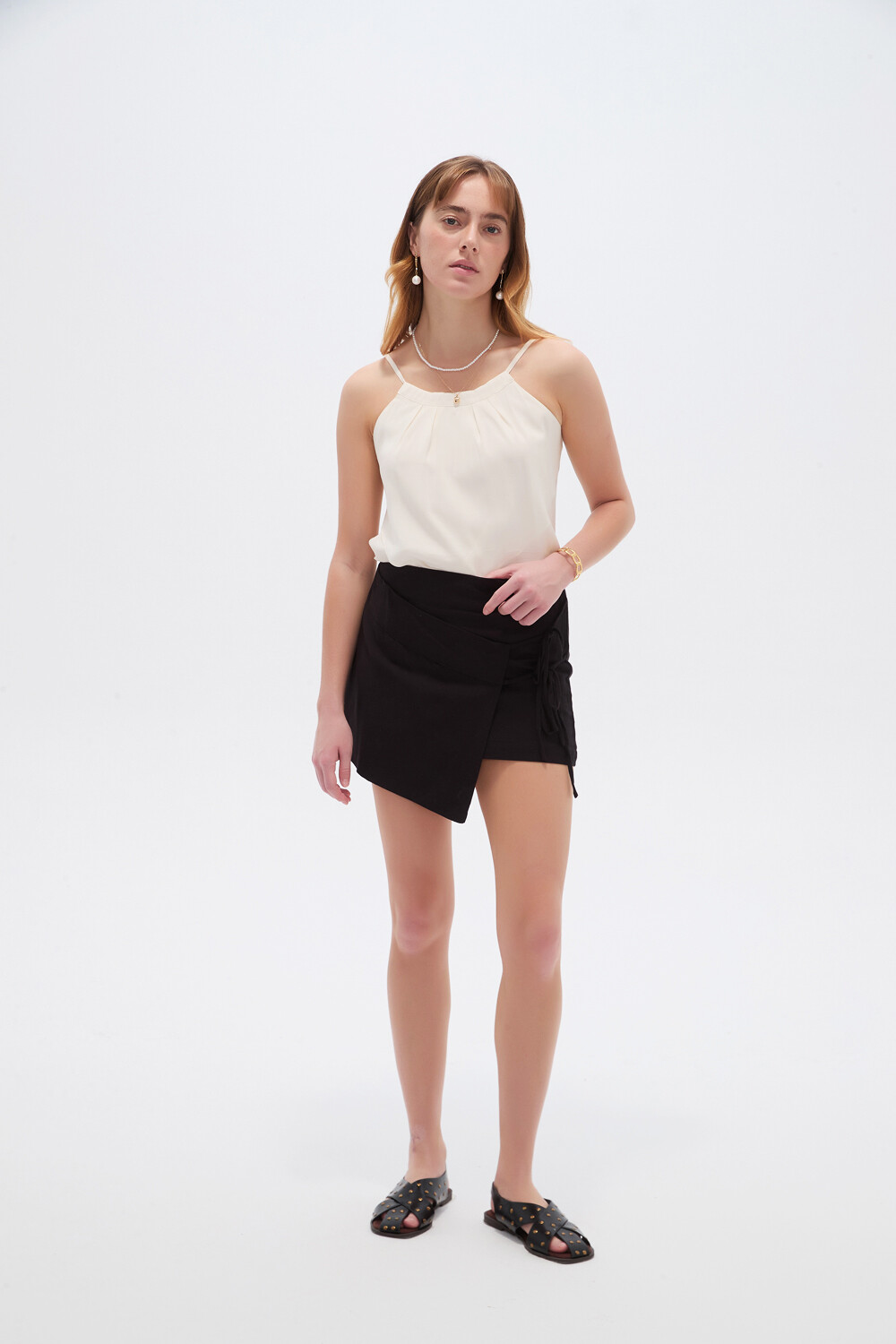 Falda Liral Negro